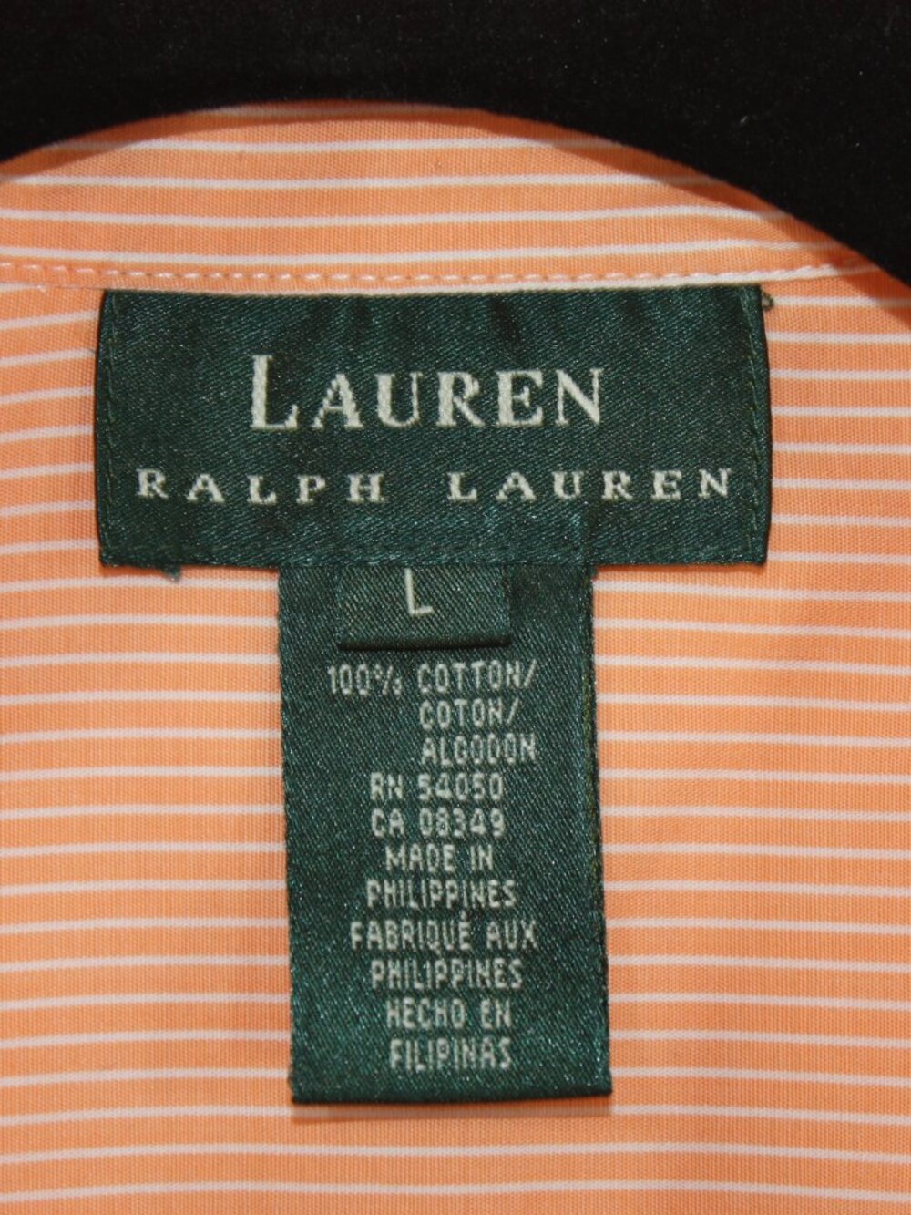 Custom Ralph Lauren Ruffle Collar Shirt – One-of-a-Kind - Picture 3 of 7